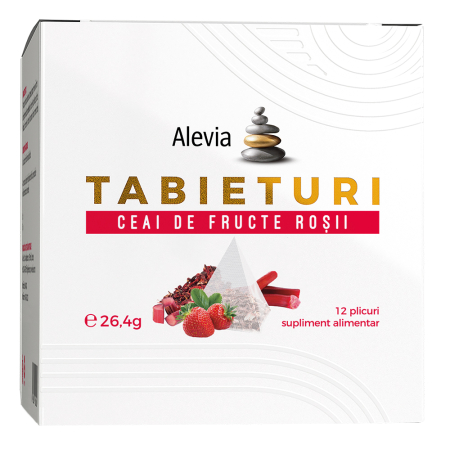 Suplimente - TABIETURI Ceai de Fructe roșii 12 plicuri
