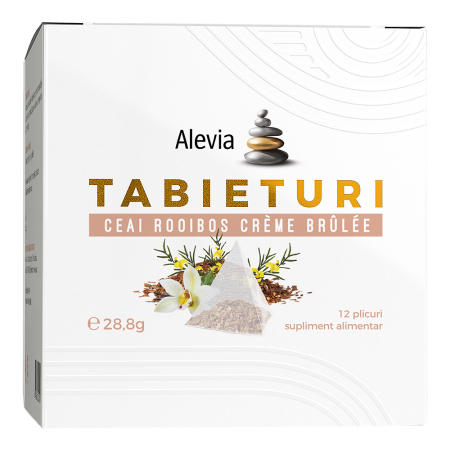 Suplimente - TABIETURI Ceai Rooibos Creme brulee 12 plicuri