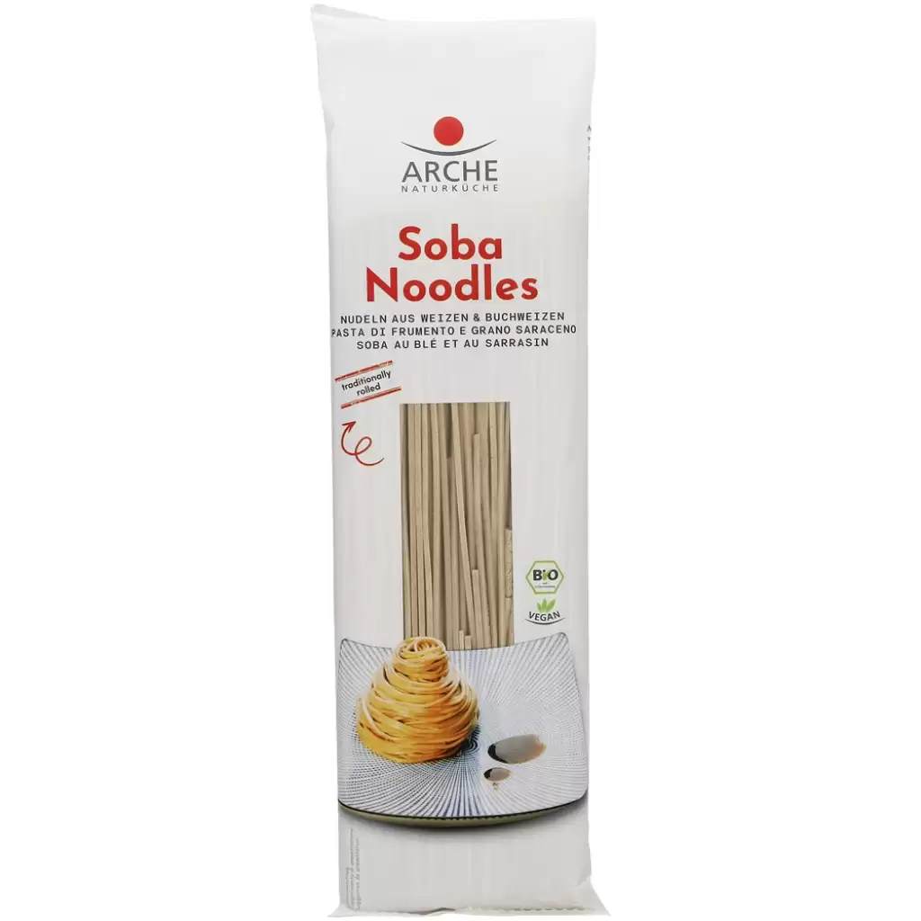 Paste fainoase - Taitei de grau si hrisca Soba, eco 250g