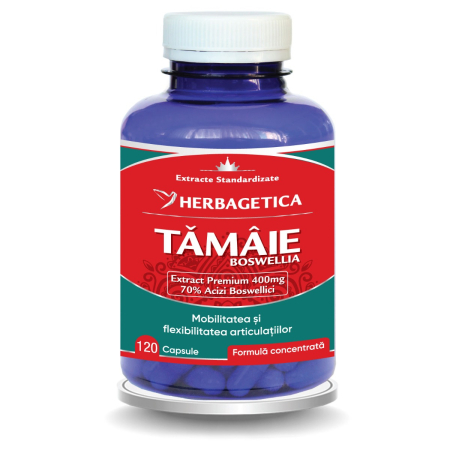 Extracte - Tamaie - Boswellia Serrata 120 capsule