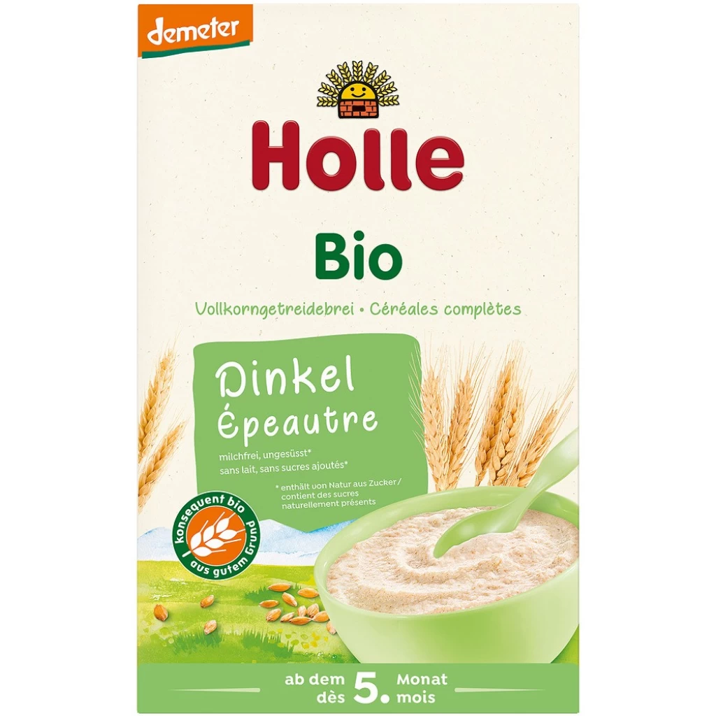 Cereale bio bebe - Terci de spelta integral pentru copii 5 luni, eco 250g