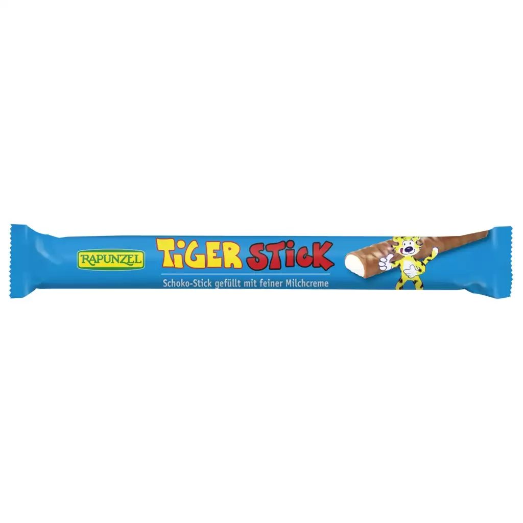 Dulciuri - Tiger stick cu lapte integral, eco 22g