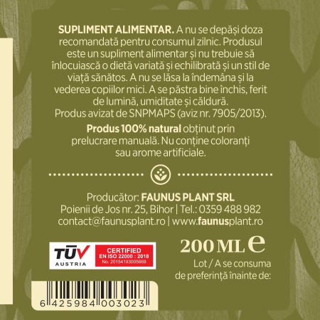 Tinctură Afin 200ml [7]