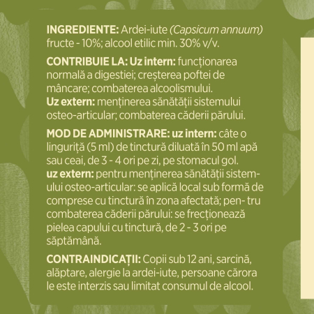 Tinctură Ardei Iute 200ml [6]