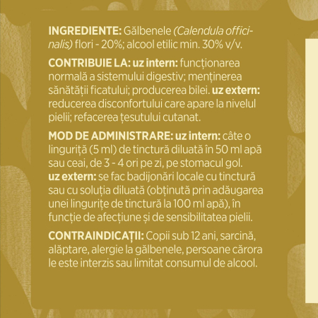 Tinctură Gălbenele 200ml [6]