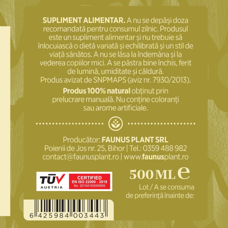 Tinctură Ghințură 500ml [7]