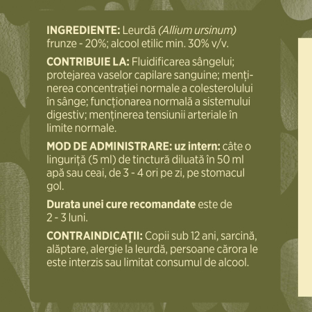 Tinctură Leurdă 500ml [6]