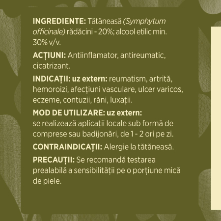 Tinctură Tătăneasă 200ml [6]