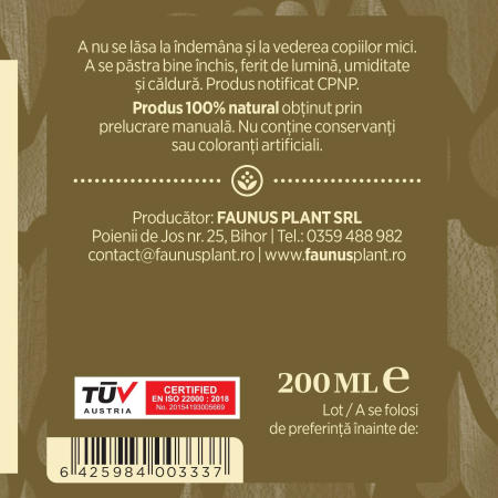 Tinctură Untul Pământului 500ml [7]