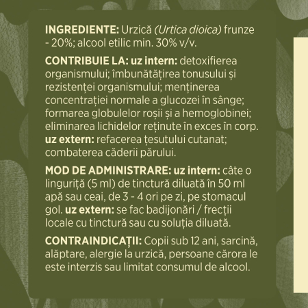 Tinctură Urzică 200ml [6]