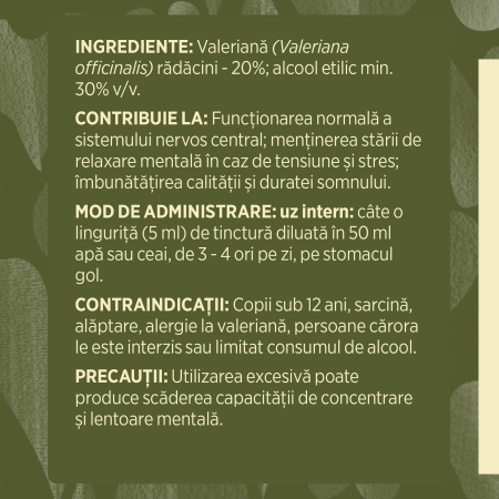 Tinctură Valeriană 200ml [6]