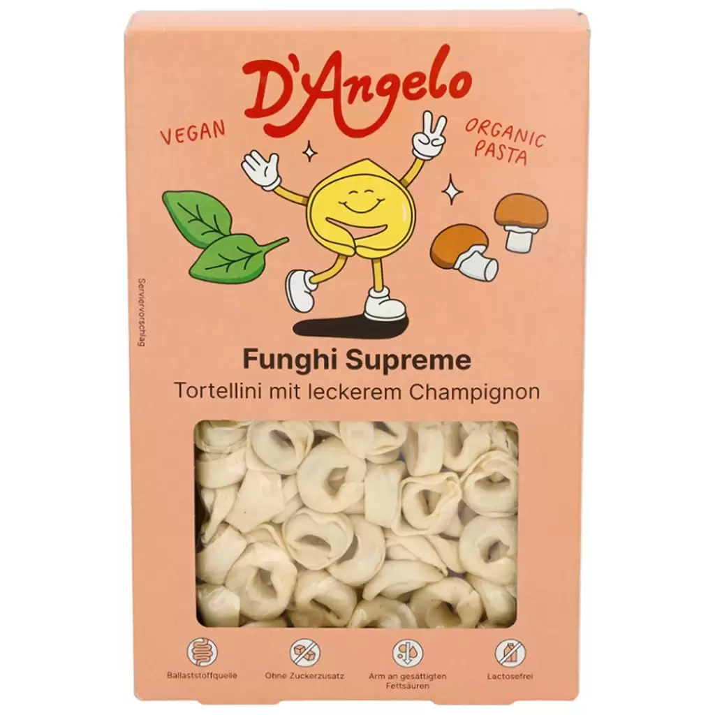 Paste fainoase - Tortellini cu umplutura de ciuperci, eco 250g