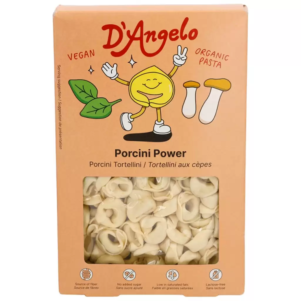 Paste fainoase - Tortellini cu umplutura de hribi, eco 250g