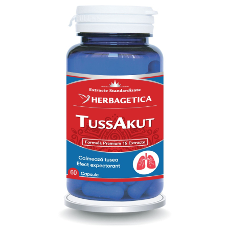 Extracte - TussAkut 60 capsule