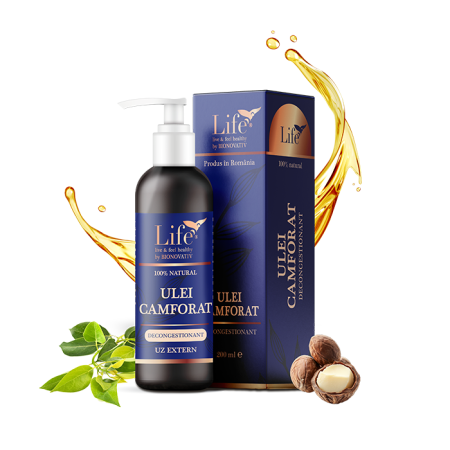 Masaj - Ulei CAMFORAT - 200 ml