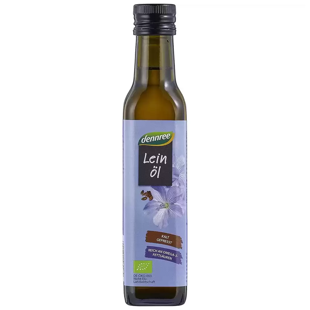 Ulei vegetal - Ulei de in virgin presat la rece, eco 250ml