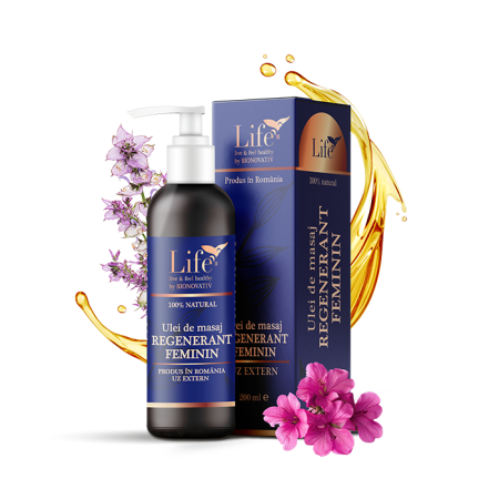 Masaj - Ulei de masaj REGENERANT FEMININ - 200 ml