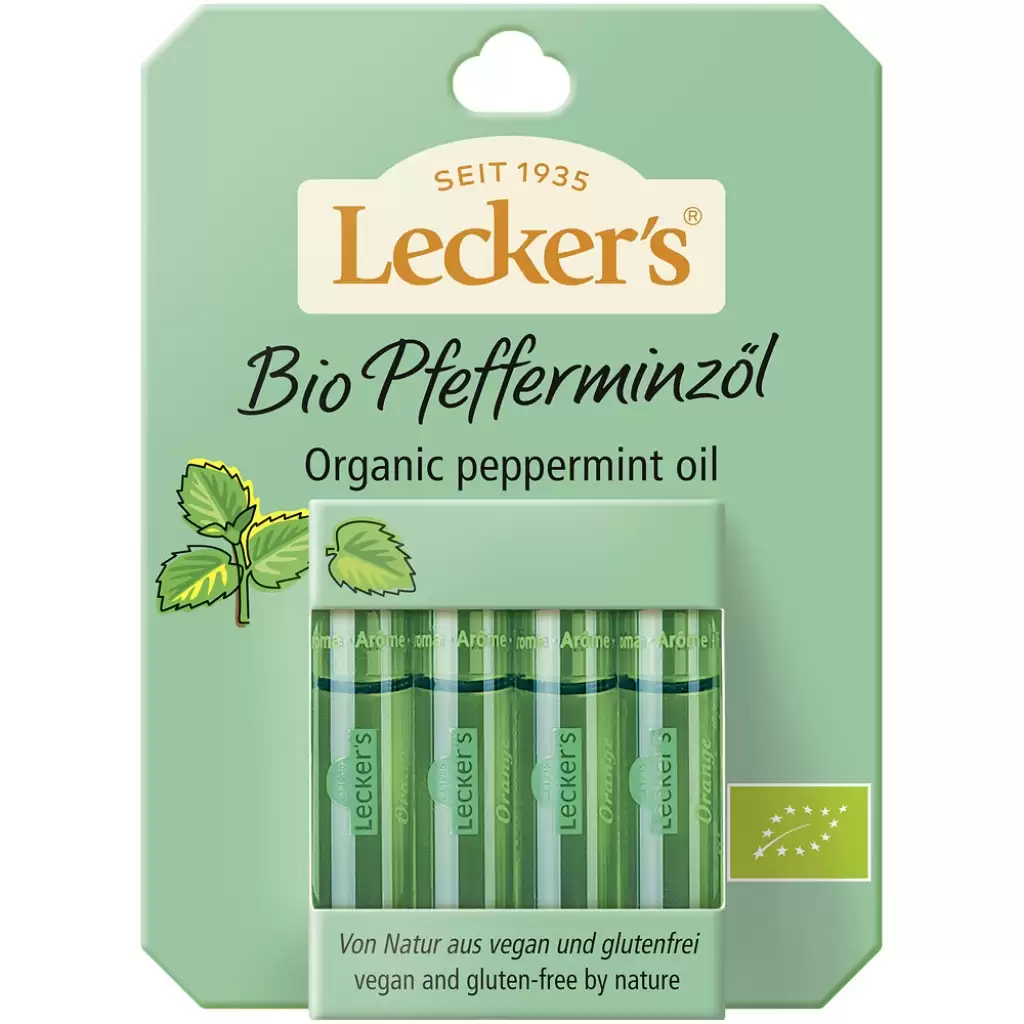 Ingrediente copt - Ulei de menta piperata 4x2ml vegan si fara gluten, eco 8ml
