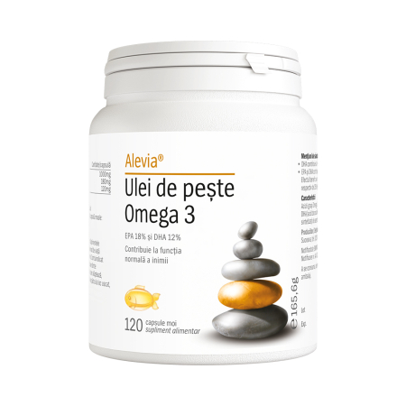 Suplimente - Ulei de pește Omega 3 120 capsule moi
