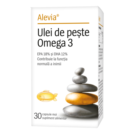 Suplimente - Ulei de pește Omega 3 30 capsule moi