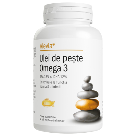 Suplimente - Ulei de pește Omega 3 70 capsule moi