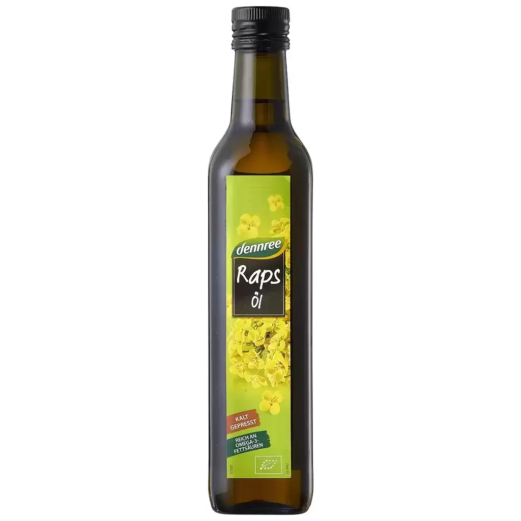 Ulei vegetal - Ulei de rapita presat la rece, eco 500ml