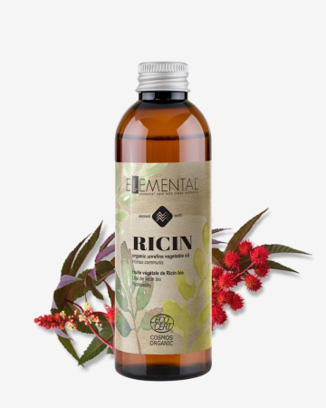  Argile, Minerale - Ulei de Ricin Bio (Ambalaj: 100 ml)