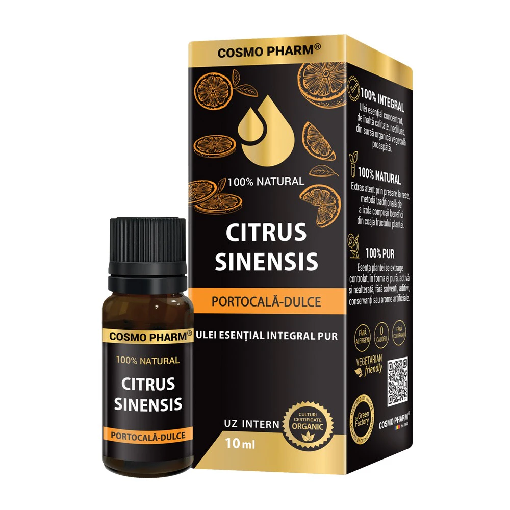 Uleiuri Esentiale - Ulei Esential de Portocala Dulce - CITRUS SINENSIS