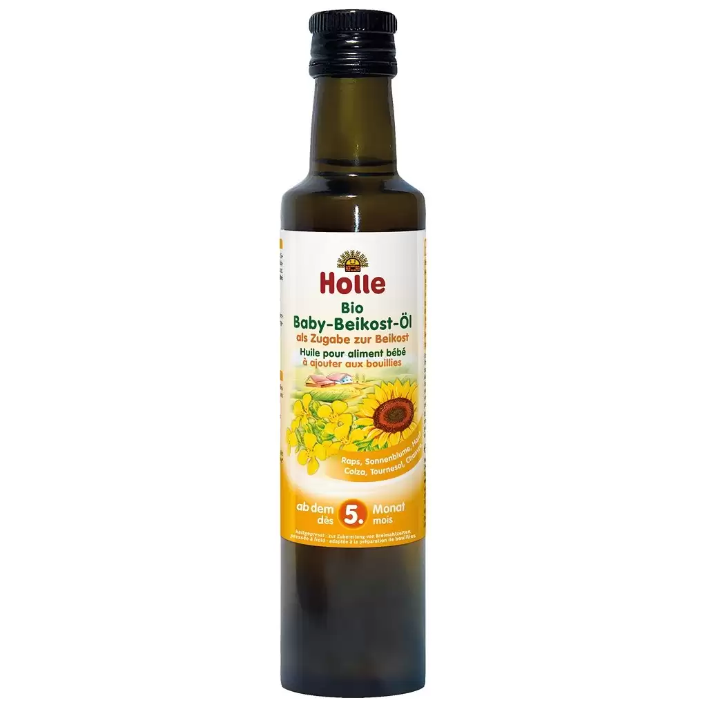 Piure bebelusi - Ulei pentru hrana bebelusilor fara gluten 5 luni, eco 250ml
