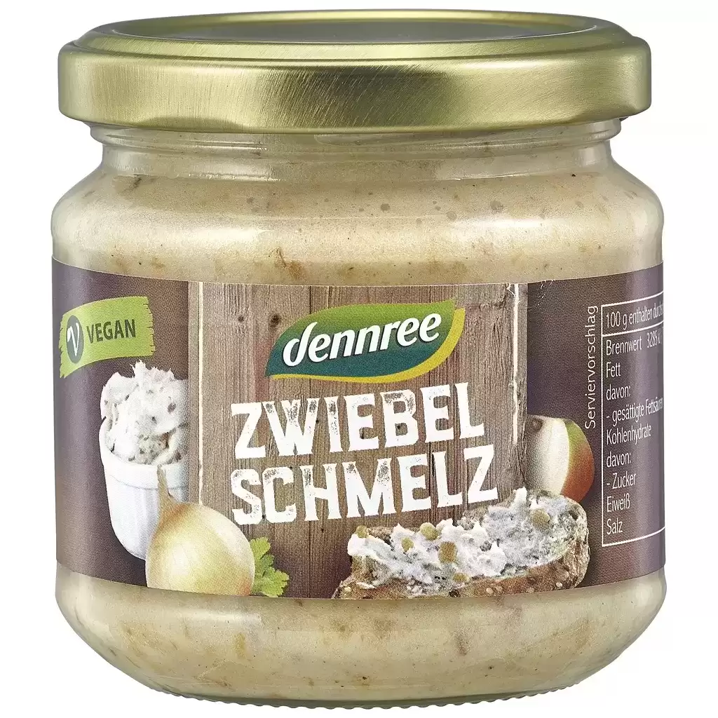 Pateu si creme vegetale - Unsoare vegetala cu ceapa, eco 150g