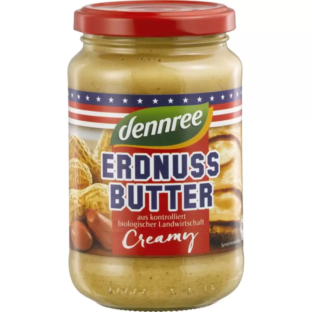 Creme bio din nuci si alune - Unt de arahide cremos, eco 350g