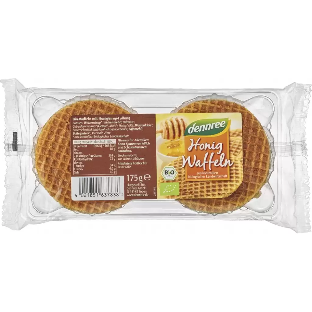Cereale - Vafe cu miere, eco 175g