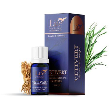 Uleiuri Esentiale - VETIVERT - ulei esențial integral - 5 ml