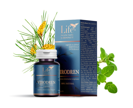 Capsule cu uleiuri esentiale - VIRODREN - 15 capsule