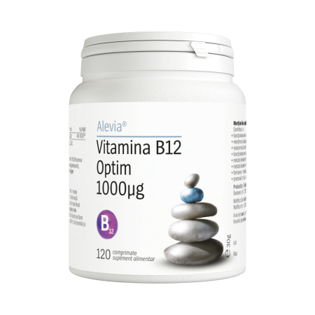 Suplimente - Vitamina B12 Optim 1000µg 120 comprimate