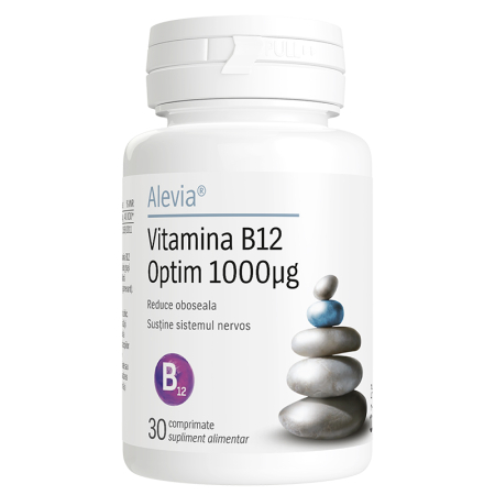 Suplimente - Vitamina B12 Optim 1000µg 30 comprimate