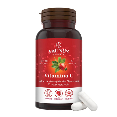 Suplimente alimentare - Vitamina C lipozomală - 90 capsule