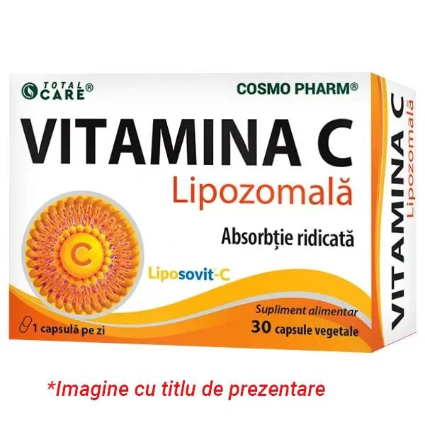 Minerale - Vitamina C Lipozomala Liposovit-C - pana la 1000 mg administrare zilnica