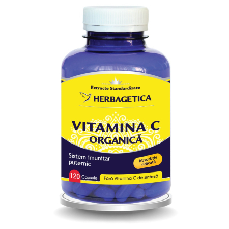 Suplimente - Vitamina C Organica 120 capsule
