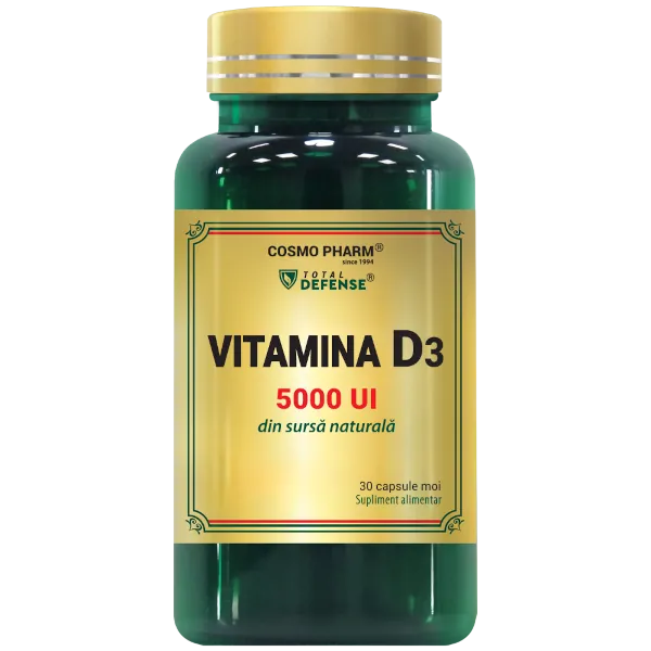 Minerale - VITAMINA D3 5000 UI 30 capsule