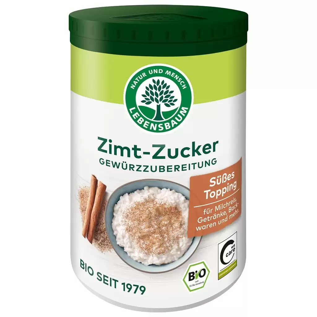 Condimente - Zahar cu scortisoara pentru deserturi, eco 140g