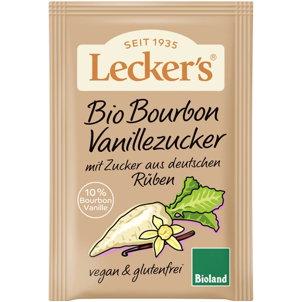 Ingrediente copt - Zahar de sfecla vanilat cu vanilie Bourbon 3x8g  fara gluten si vegan, eco 24g