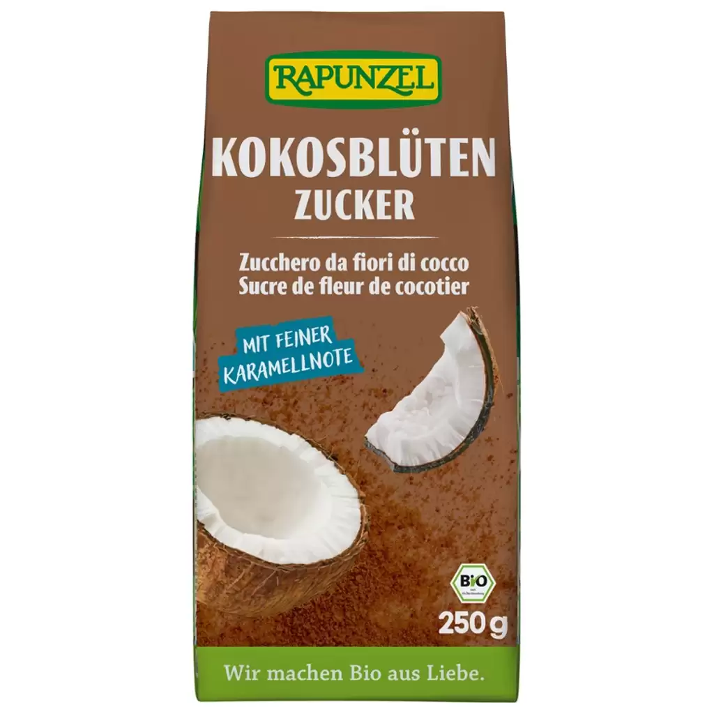 Zahar si Indulcitori - Zahar din flori de nuca de cocos, eco 250g