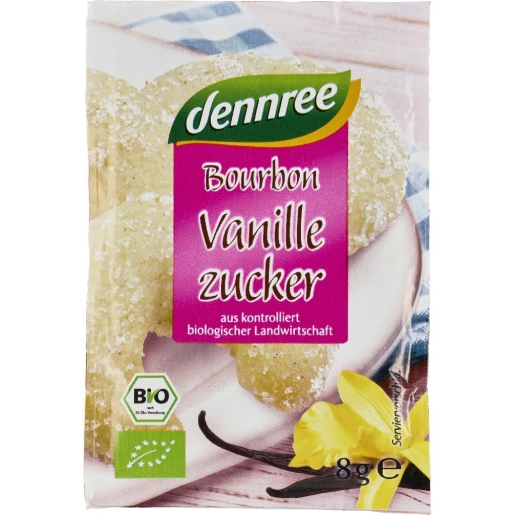 Ingrediente copt - Zahar vanilat Bourbon 4x8g, eco 32g