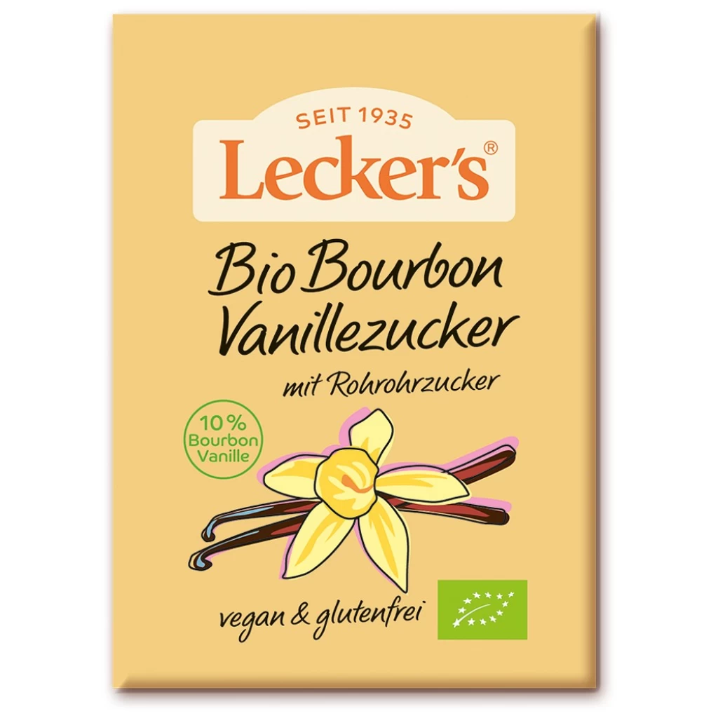 Ingrediente copt - Zahar vanilat cu 10% vanilie Bourbon 2x8g fara gluten, eco 16g