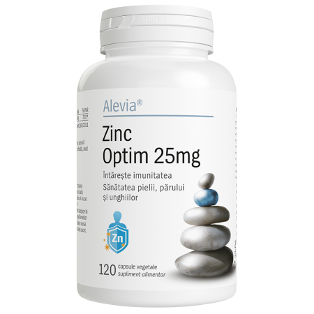 Suplimente - Zinc Optim 25mg 120 capsule vegetale