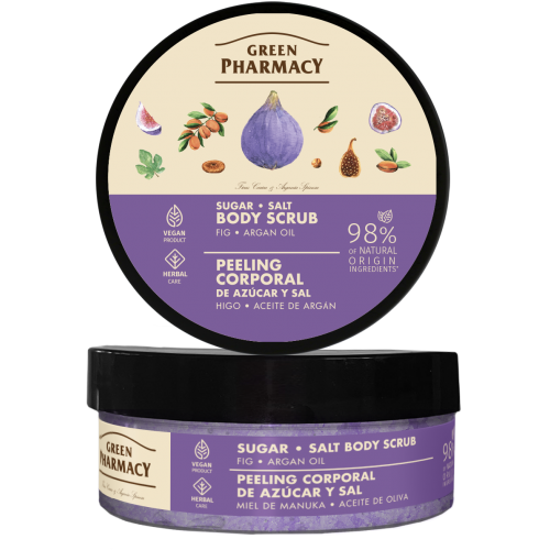 SCRUB CORPORAL CU SARE, ZAHĂR, SMICHIN ȘI ULEI DE ARGAN [1]