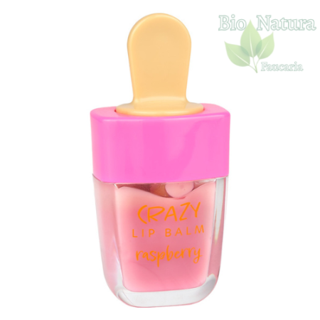 Make-up faţă - BALSAM DE BUZE CRAZY ICE CREAM ZMEURĂ