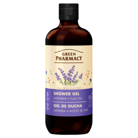 Gel de duş - GEL DE DUȘ CU EXTRACT DE LAVANDĂ ȘI ULEI DE IN