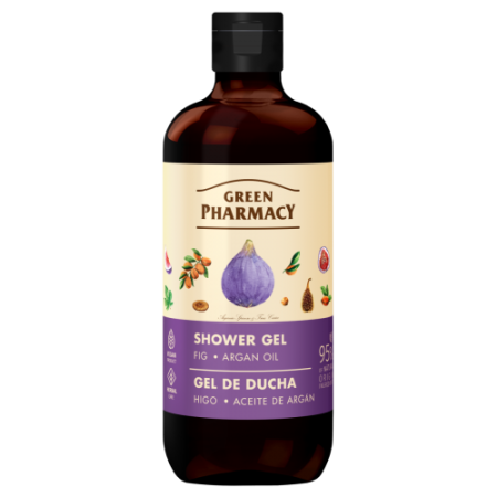 COSMETICE - GEL DE DUȘ CU EXTRACT DE SMOCHIN ȘI ULEI DE ARGAN